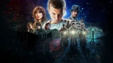 Задник к сериалу "Очень странные дела" #1239085
