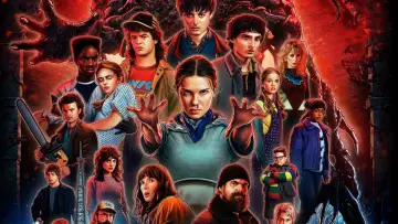 Задник к сериалу "Очень странные дела" #1239220