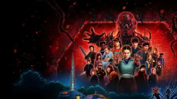 Задник к сериалу "Очень странные дела" #1239232
