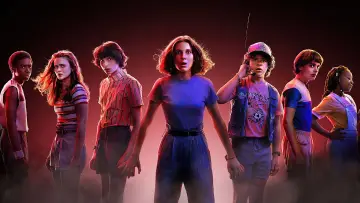 Задник к сериалу "Очень странные дела" #1239234