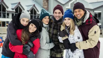 Задник к сериалу "Le chalet" #1815892
