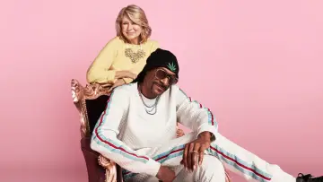 Задник к сериалу "Martha & Snoop