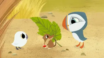 Задник к сериалу "Puffin Rock" #1481233