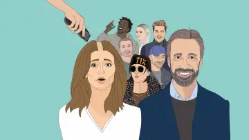 Задник к сериалу "Helt perfekt" #1670892