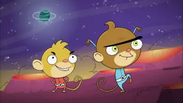 Задник к сериалу "Космомартышки" #1438807