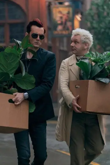 Постер к сериалу "Благие знамения" #1657205