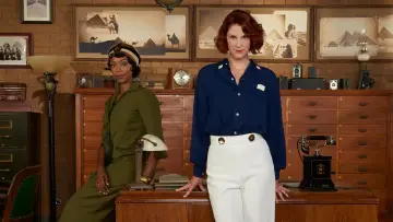 Задник к сериалу "Расследования Фрэнки Дрейк" #1422995
