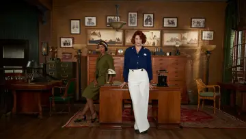 Задник к сериалу "Расследования Фрэнки Дрейк" #1422998