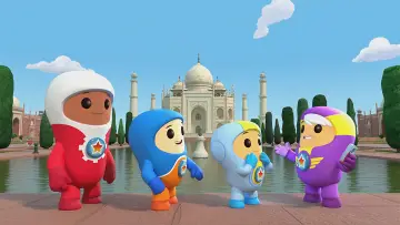 Задник к сериалу "Go Jetters" #1398456