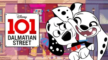 Задник к сериалу "101 далматинец на одной улице" #1444624