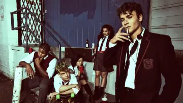 Задник к сериалу "Академия смерти" #1463873