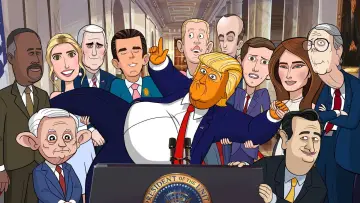 Задник к сериалу "Наш мультяшный президент" #1747287