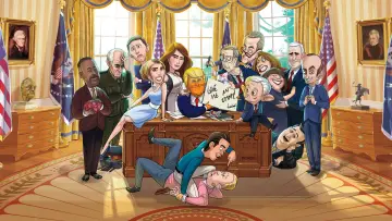Задник к сериалу "Наш мультяшный президент" #1747288