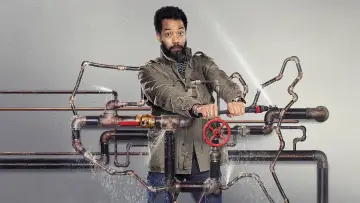 Задник к сериалу "Wyatt Cenac