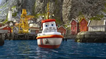 Задник к сериалу "Den lille redningsskøyta Elias" #1537025