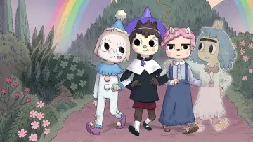Задник к сериалу "Остров летнего лагеря" #1313760