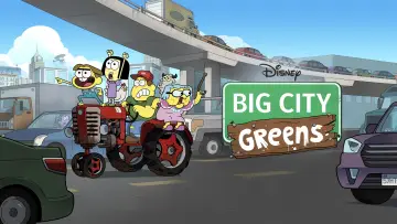 Задник к сериалу "Семейка Грин в городе" #1304261