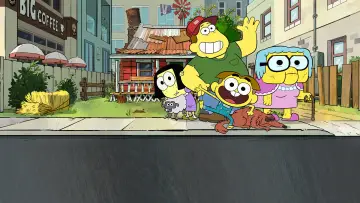 Задник к сериалу "Семейка Грин в городе" #1304265