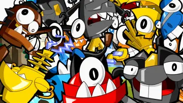 Задник к сериалу "Mixels" #1751294