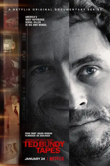 Постер к сериалу "Разговоры с убийцей: записи Теда Банди" #1463453