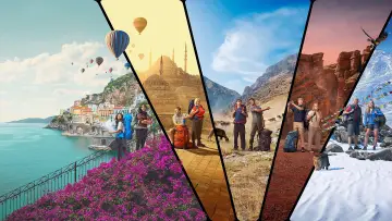 Задник к сериалу "Race Across the World" #1484345
