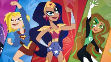 Задник к сериалу "DC Девчонки-супергерои" #1428322