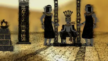 Задник к сериалу "Затерянные сокровища Египта" #1497560