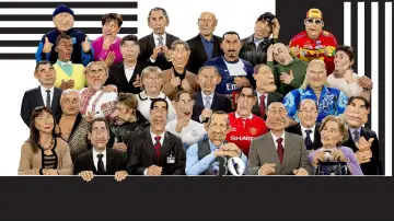 Задник к сериалу "Les Guignols de l