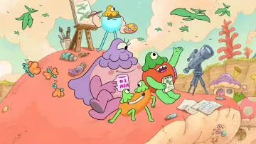Задник к сериалу "Фанги!" #1542420
