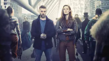 Задник к сериалу "Пришельцы из прошлого" #1463354
