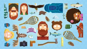 Задник к сериалу "Великий север" #1340201