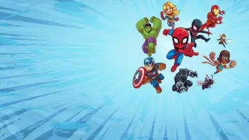 Задник к сериалу "Marvel Super Hero Adventures" #1538978
