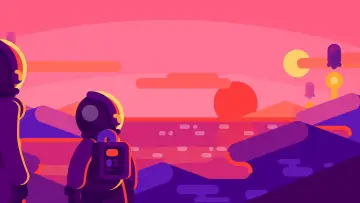 Задник к сериалу "Kurzgesagt — В двух словах" #1439340