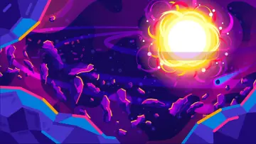 Задник к сериалу "Kurzgesagt — В двух словах" #1439343