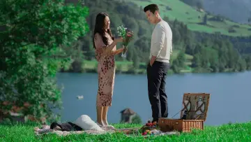 Задник к сериалу "Любовь приходит с неба" #1369204