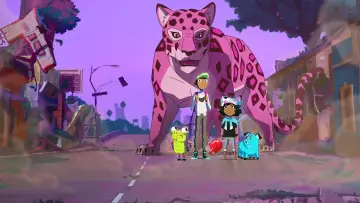 Задник к сериалу "Кипо и эра чудесных зверей" #1425984