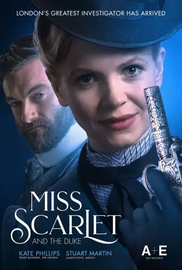 Постер к сериалу "Мисс Скарлетт и Герцог" #1351514