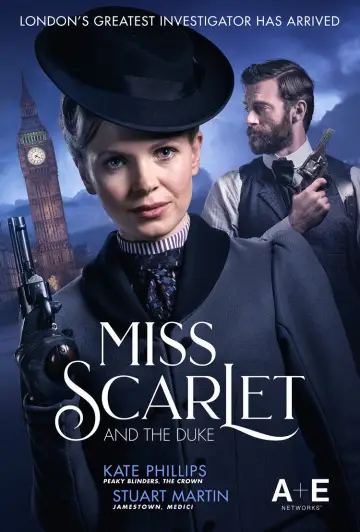 Постер к сериалу "Мисс Скарлетт и Герцог" #1351516