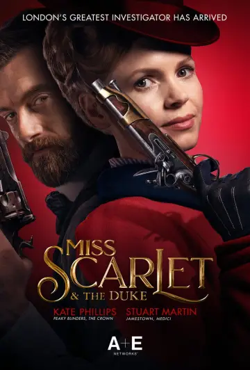 Постер к сериалу "Мисс Скарлетт и Герцог" #1351523