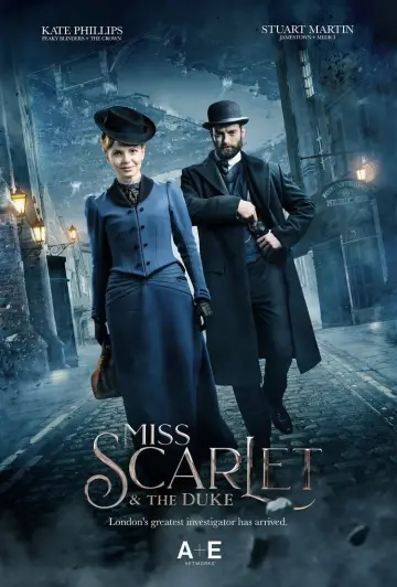 Постер к сериалу "Мисс Скарлетт и Герцог" #1351524