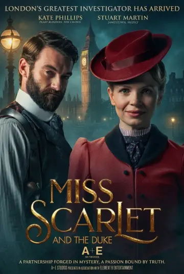 Постер к сериалу "Мисс Скарлетт и Герцог" #1657826