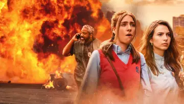 Задник к сериалу "Молодые охотницы за головами" #1461188