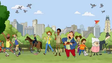 Задник к сериалу "Центральный парк" #1300977