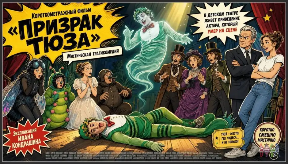 Роль Секретарь в к/м "Призрак ТЮЗа"