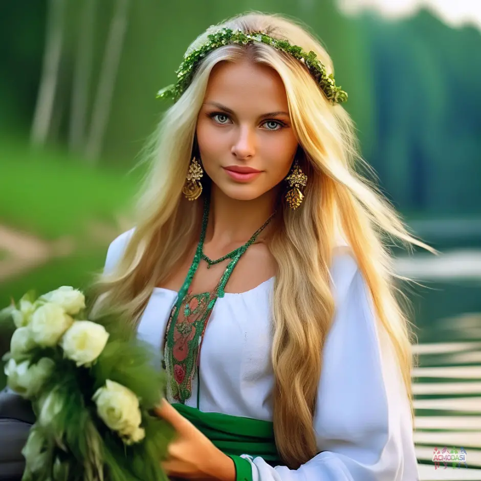 Солистка славянской внешности