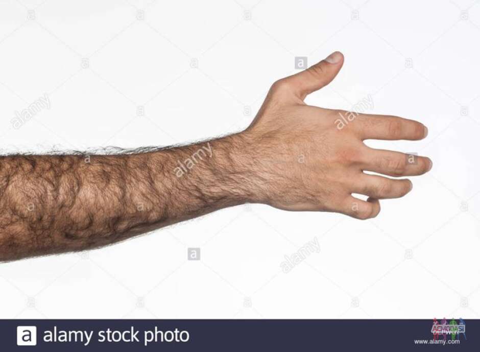 Фотосессия мужской руки