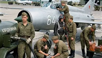 Военнослужащие на полигоне