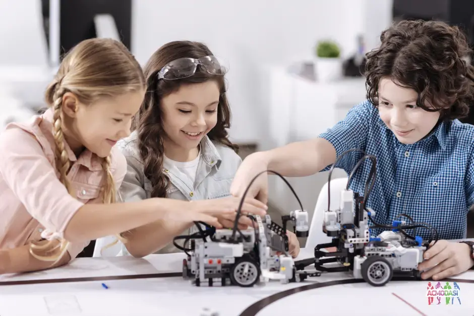 Съемка для детей 6-9 лет для сети школ робототехники
