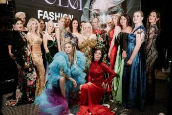 Показ вечерних платьев от Fashion дизайнера Ольги Ереминой