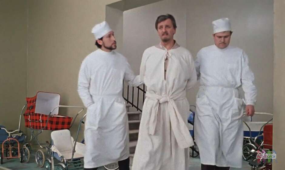 Актеры на эпизодическую роль санитаров в полнометражный фильм «Пси Антиномия»
